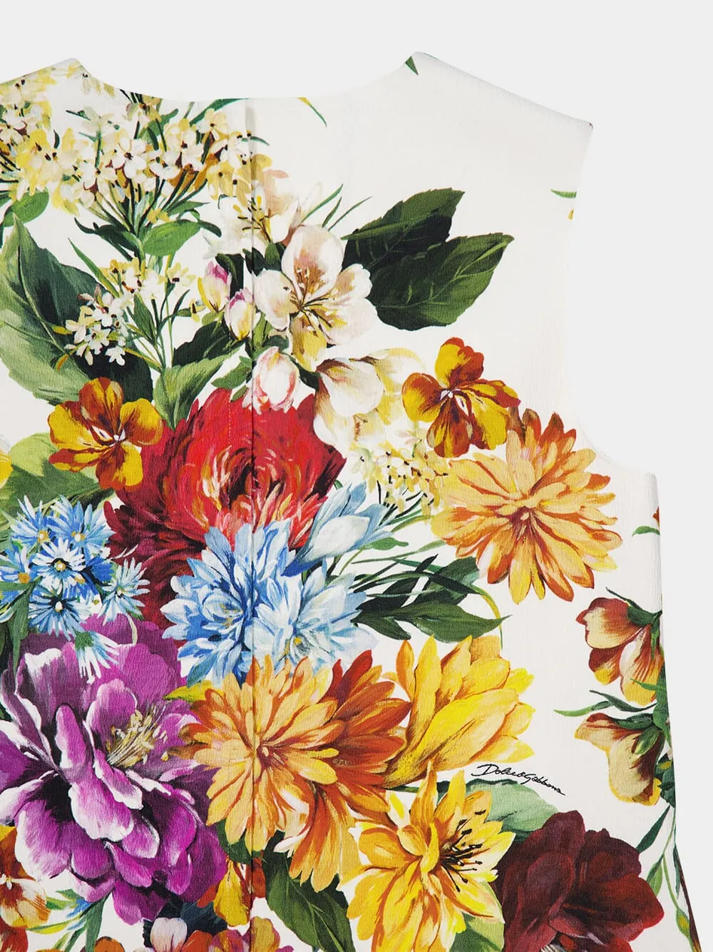 Flower Bouquet-Printed Top