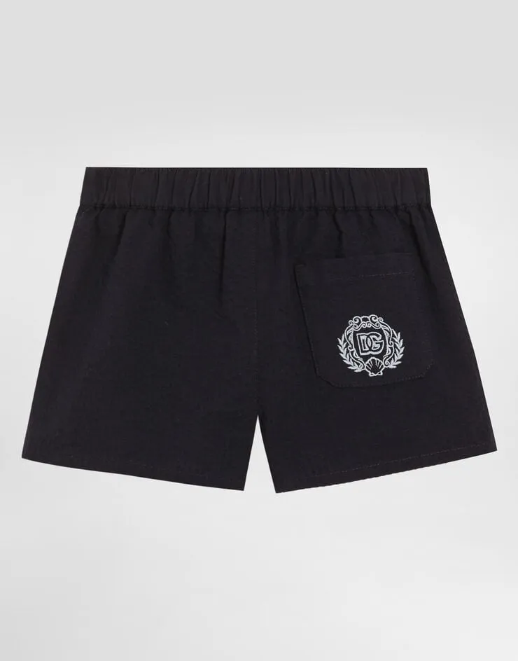 Logo-Embroidered Shorts
