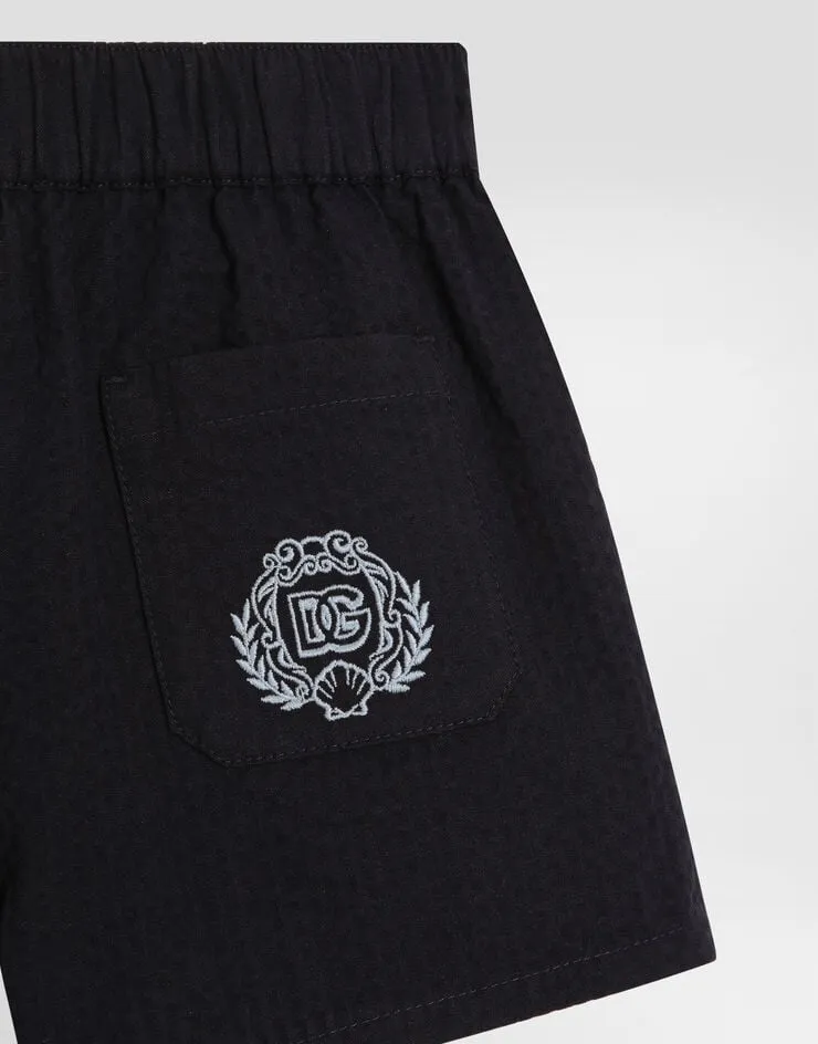 Logo-Embroidered Shorts