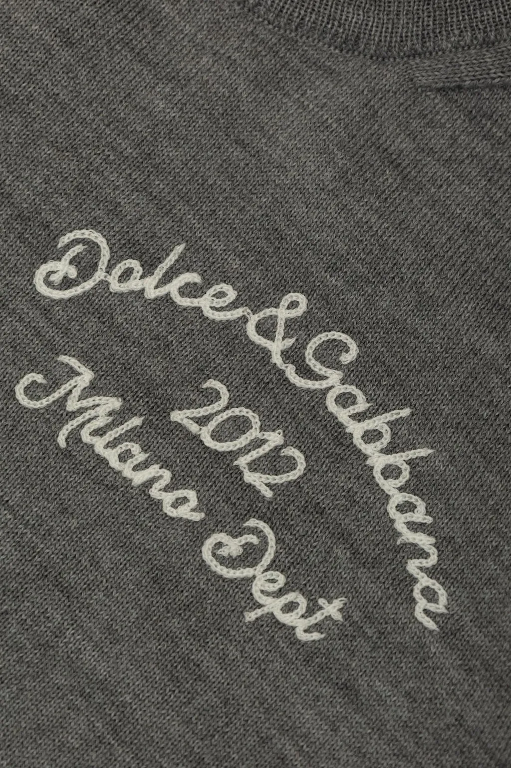 Embroidered Wool Jumper