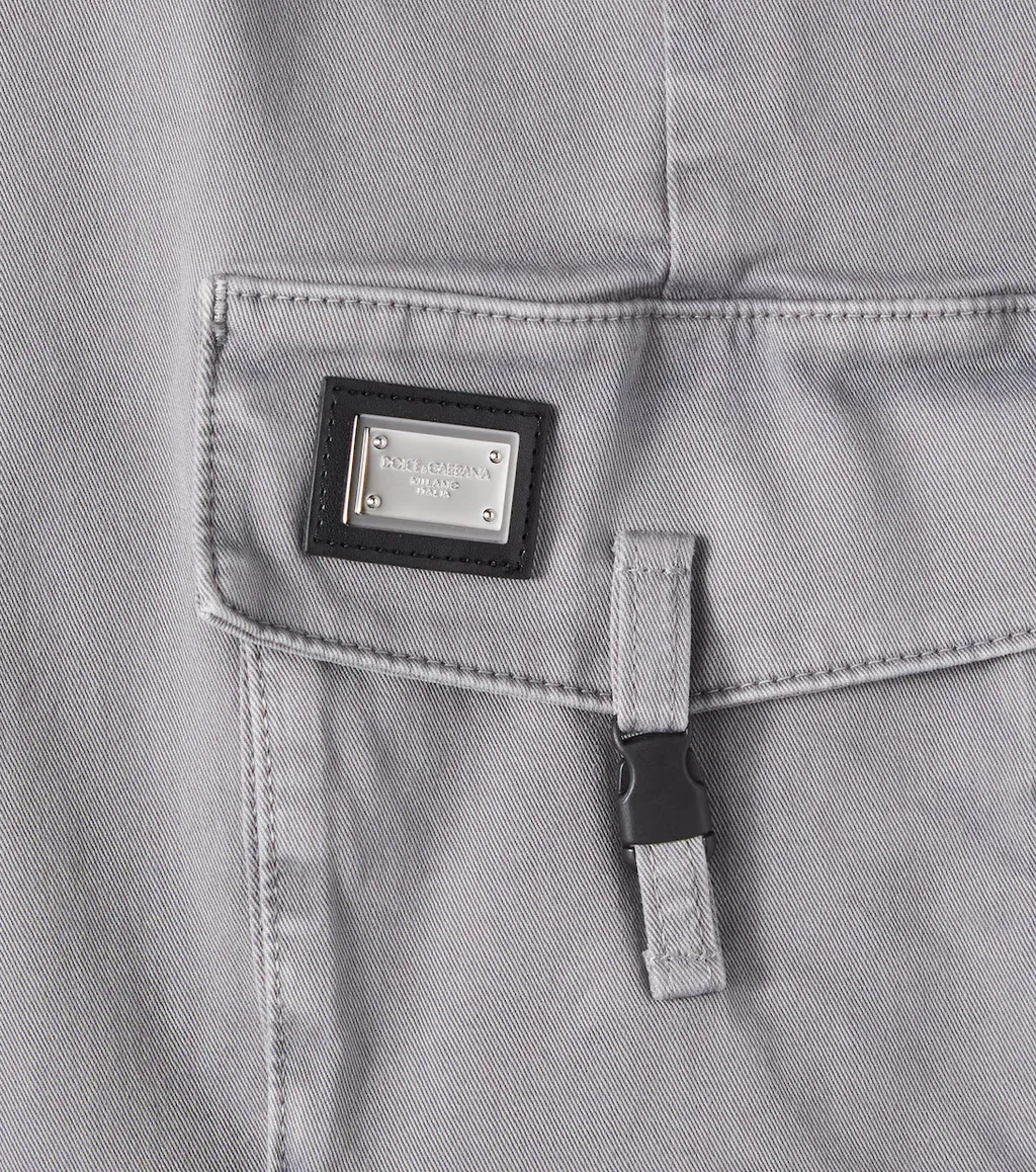 Multi-Pocket Cargo Trousers