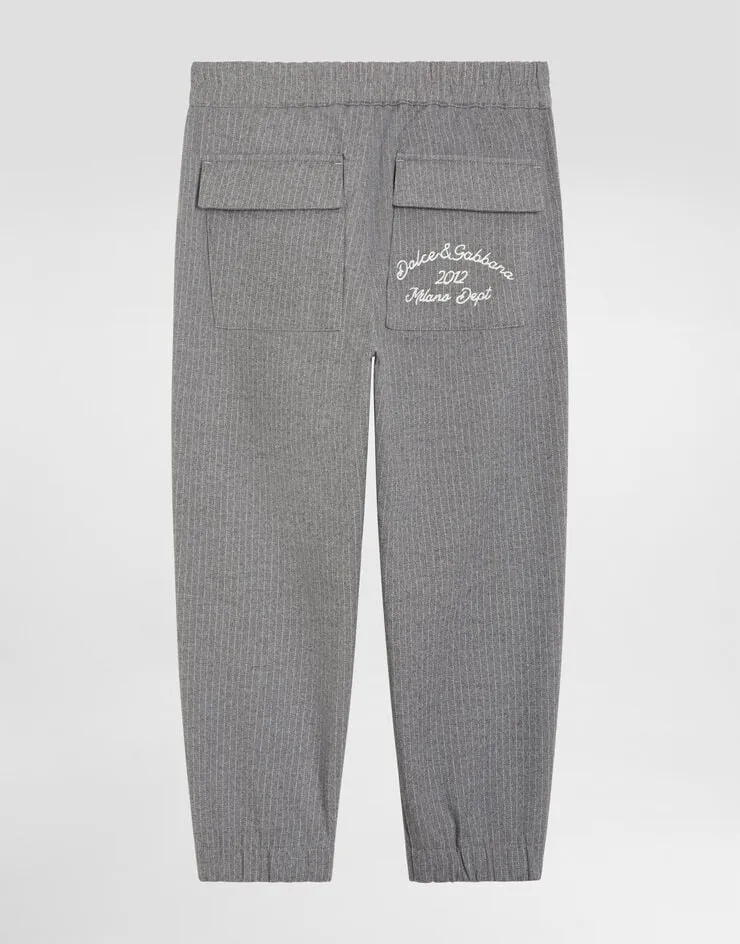 Pinstripe Trousers