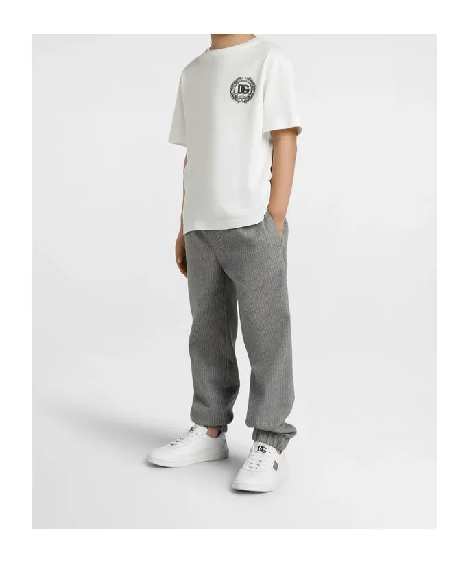 Pinstripe Trousers