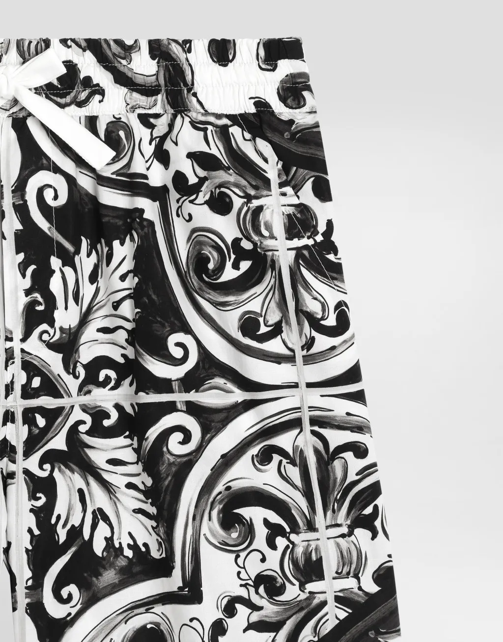 Maiolica-Print Shorts