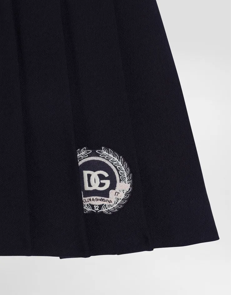 Pleated Mini Skirt