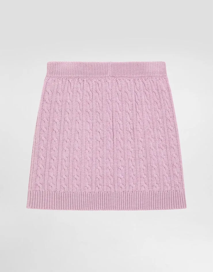 Cable-Knit Skirt