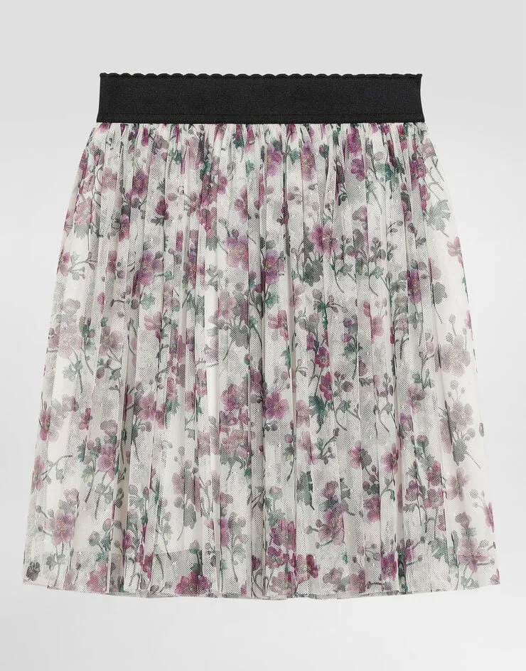 Floral Tulle Skirt