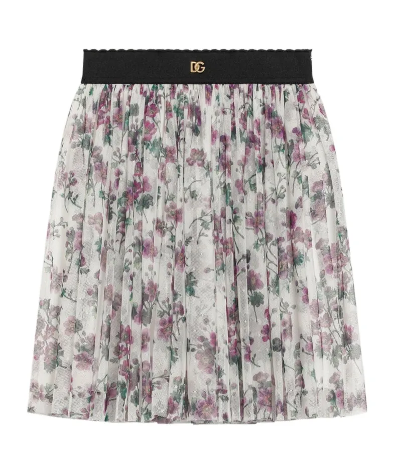 Floral Tulle Skirt
