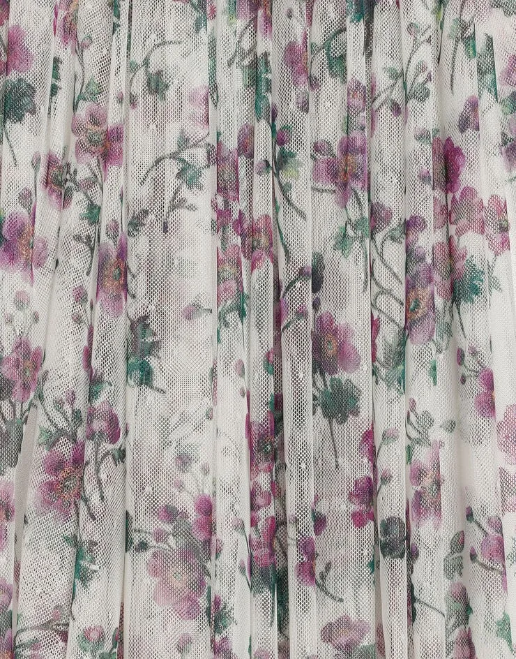 Floral Tulle Skirt