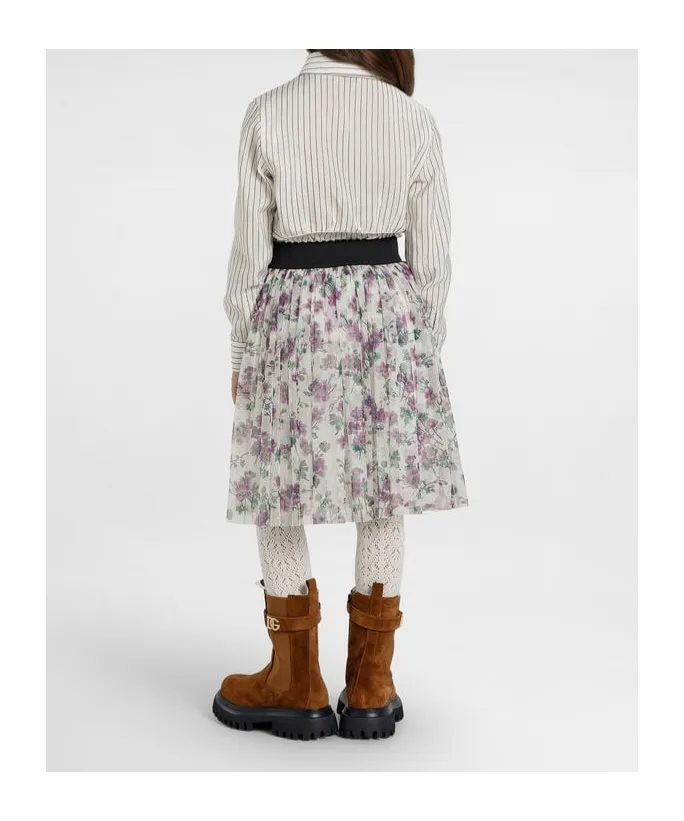 Floral Tulle Skirt