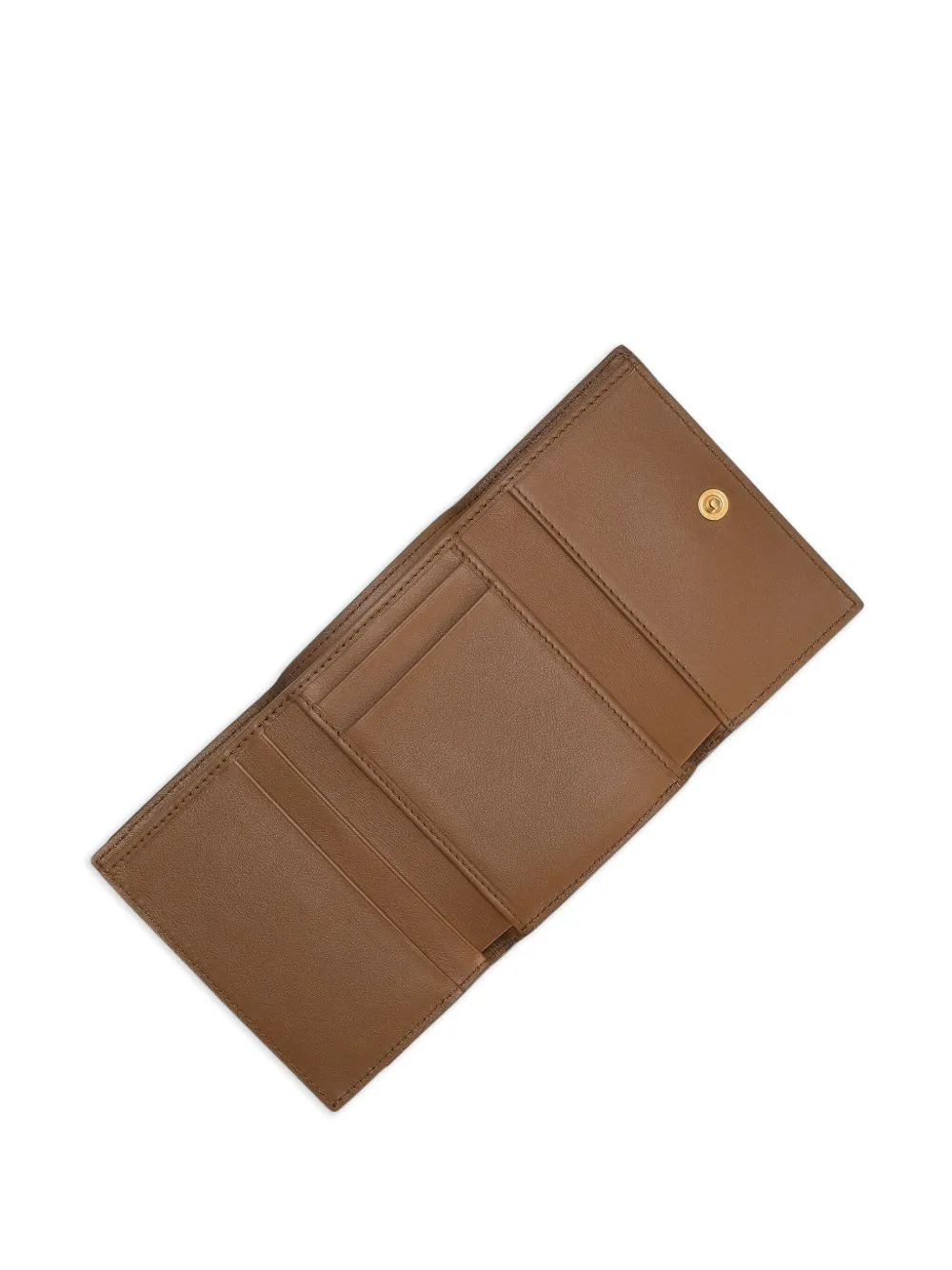 Dauphine Logo-Plaque Trifold Wallet