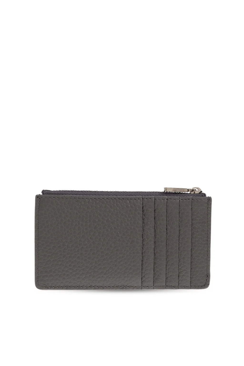 Logo Embossed Zipped Wallet