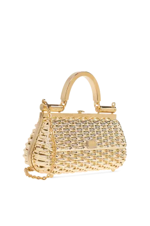 Sicily Logo Tag Box Handbag