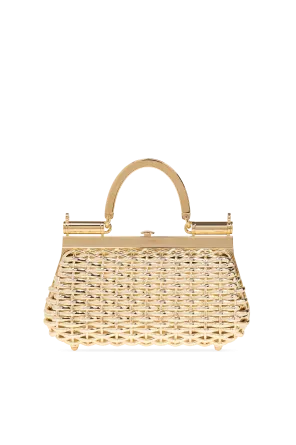 Sicily Logo Tag Box Handbag
