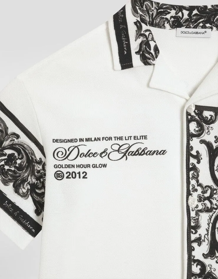 Bandana-Print Shirt