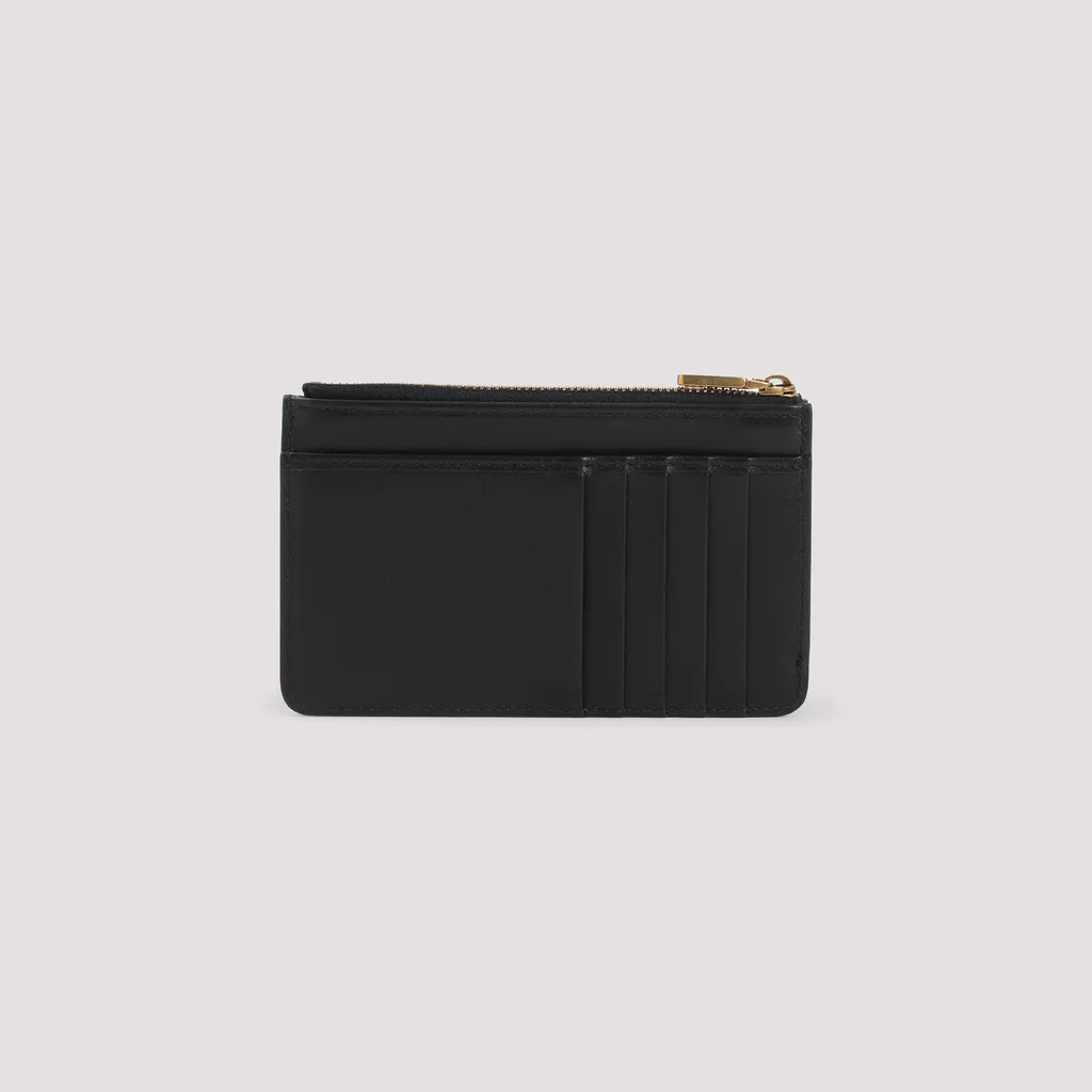 Logo Plate Zipped Cardholder