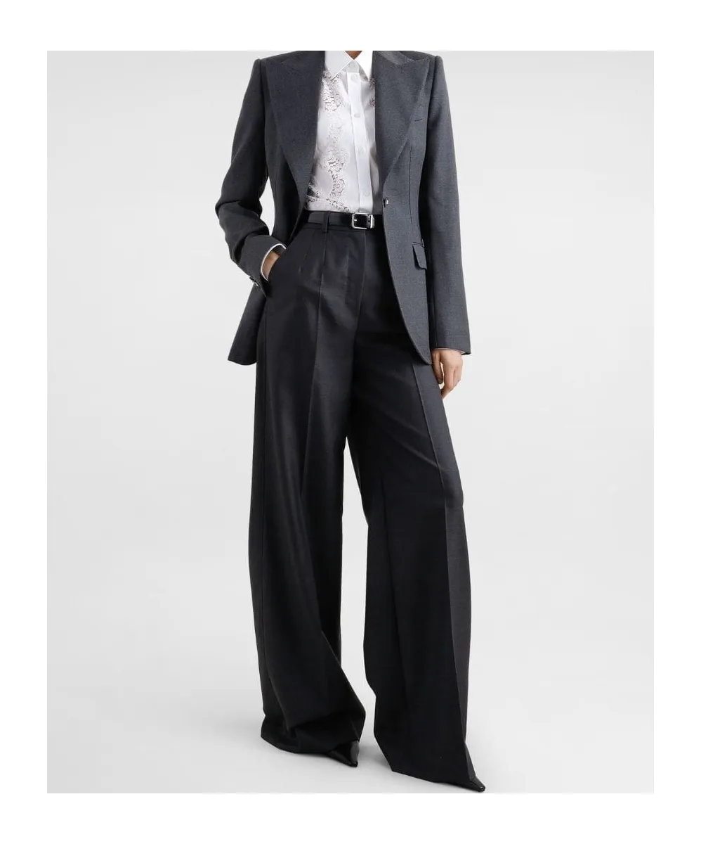 Wide-Leg Trousers