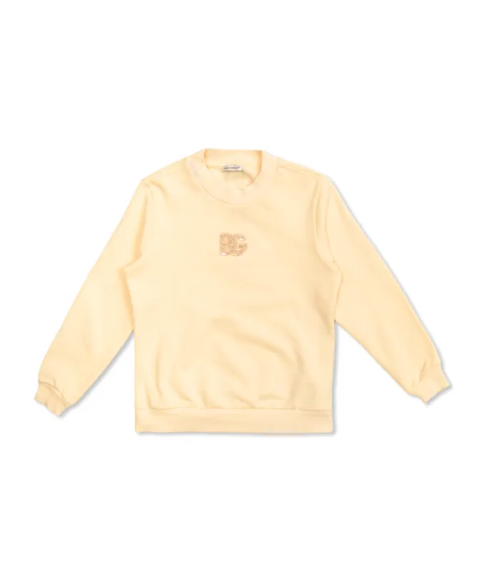 Logo-Embroidered Crew Neck Sweatshirt