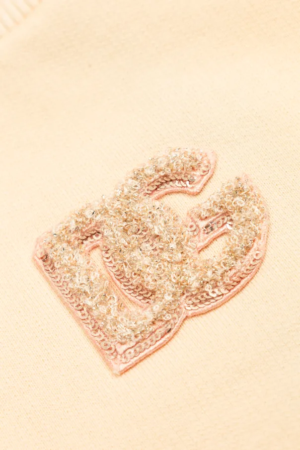 Logo-Embroidered Crew Neck Sweatshirt