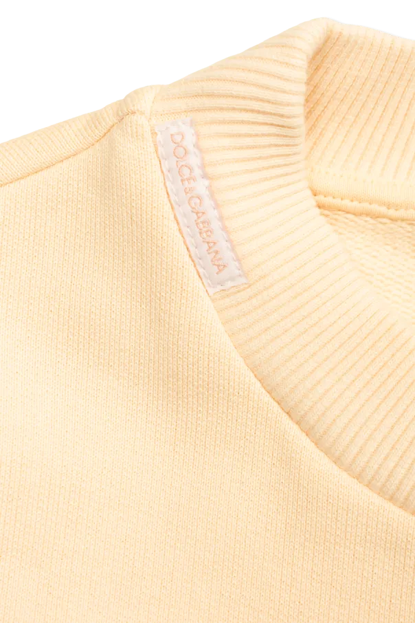 Logo-Embroidered Crew Neck Sweatshirt