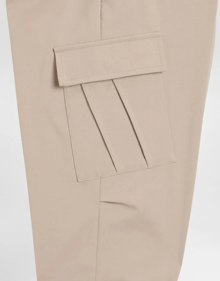 Logo-Patch Casual Trousers