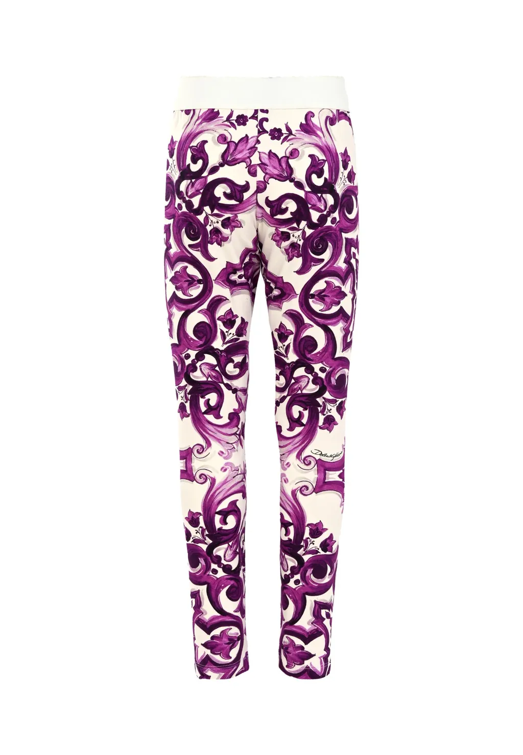 Maiolica-Print Leggings