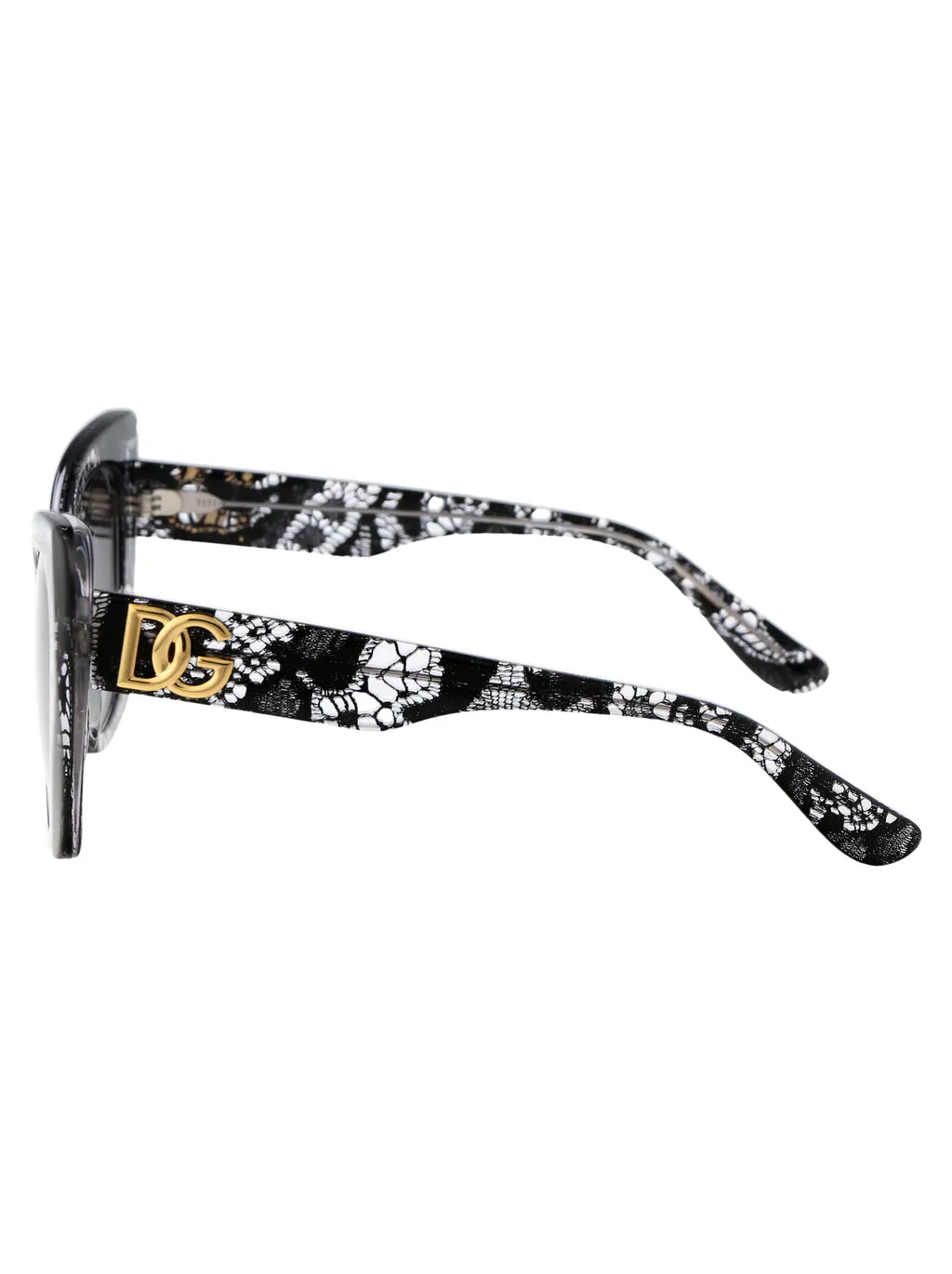Lace-Detail Cat Eye-Frame Sunglasses
