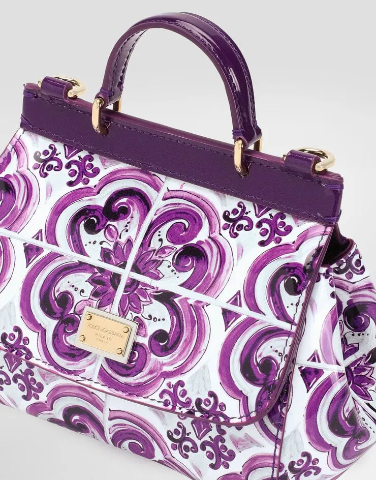 Maiolica-Print Shoulder Bag