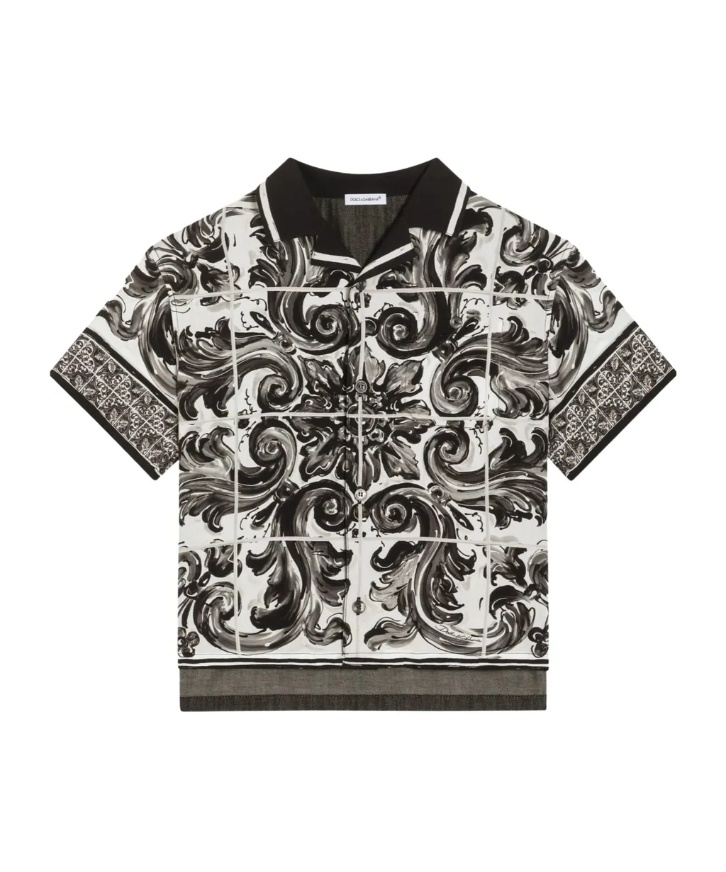 Majolica-Print Shirt