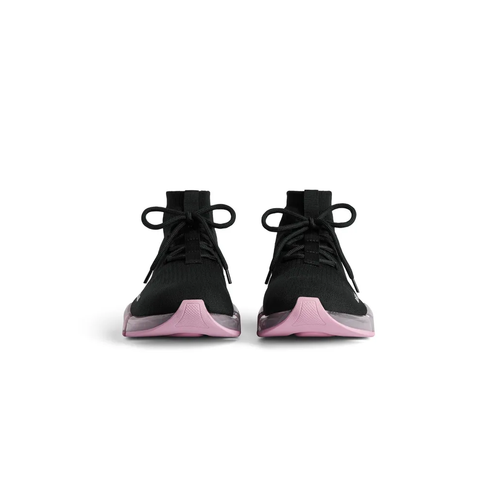 Speed 2.0 Lace Up Full Clear Sole Recycled Knit Sneaker