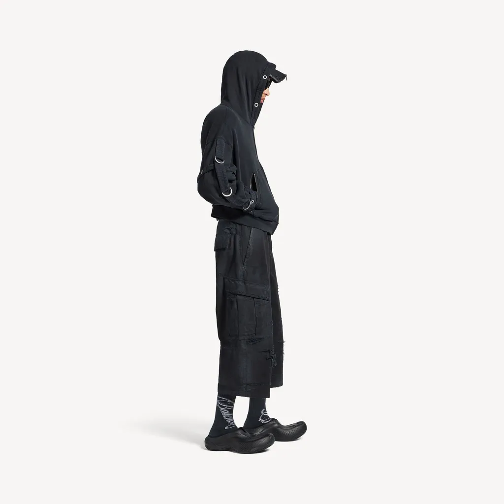 Cropped Cargo Pants