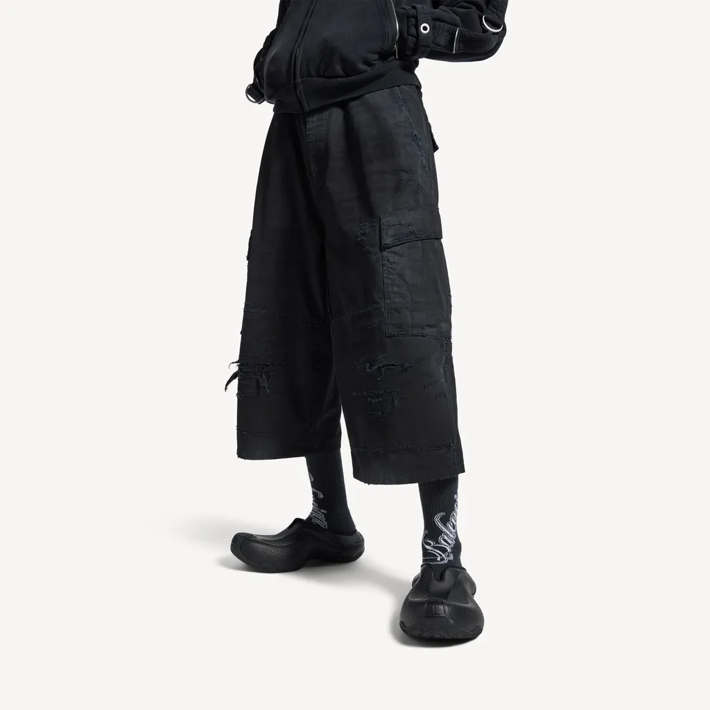 Cropped Cargo Pants