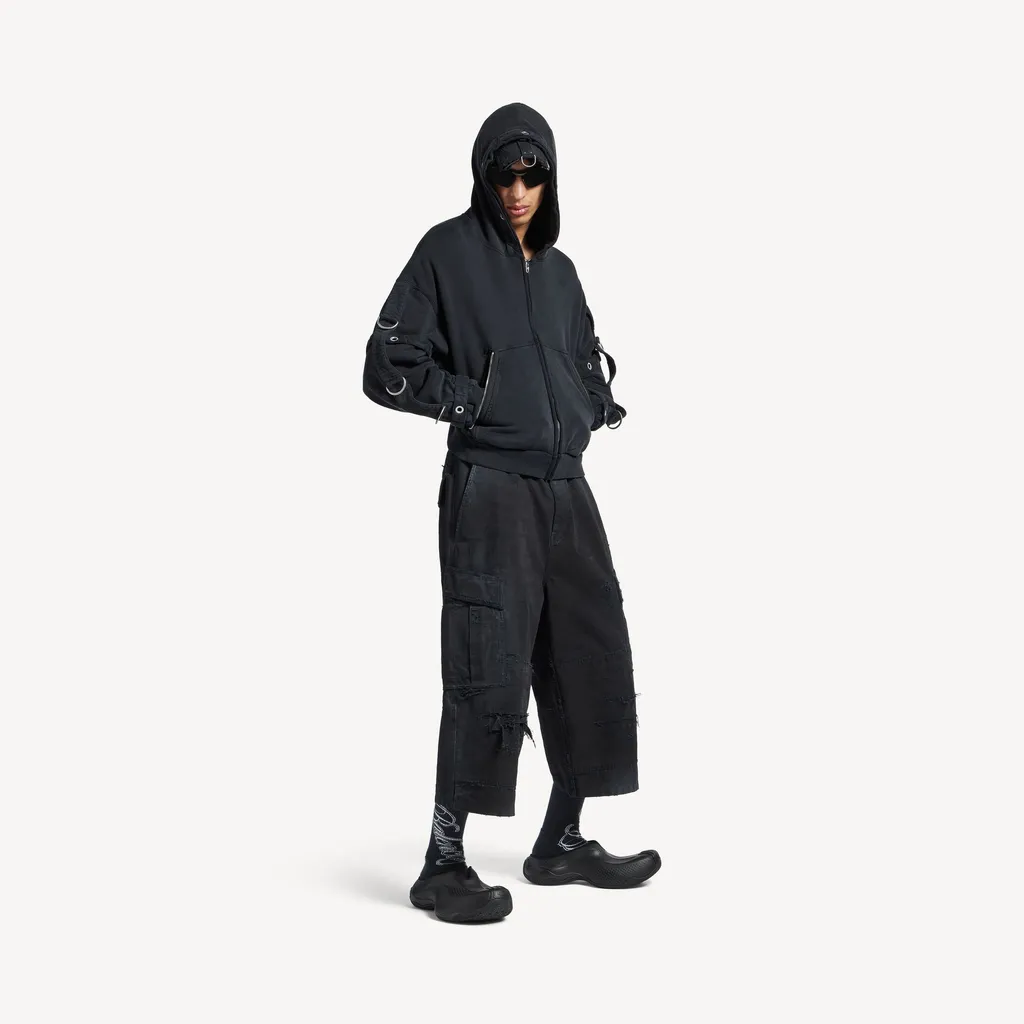 Cropped Cargo Pants