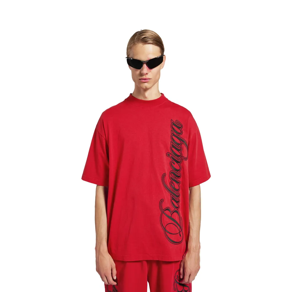 Cursive T-Shirt Medium Fit