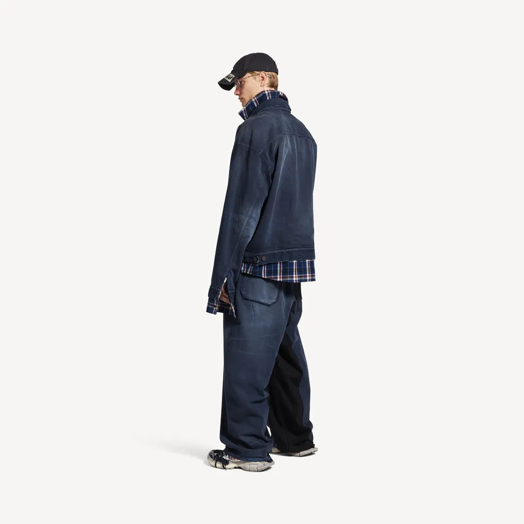 Patched Shirt Jacket