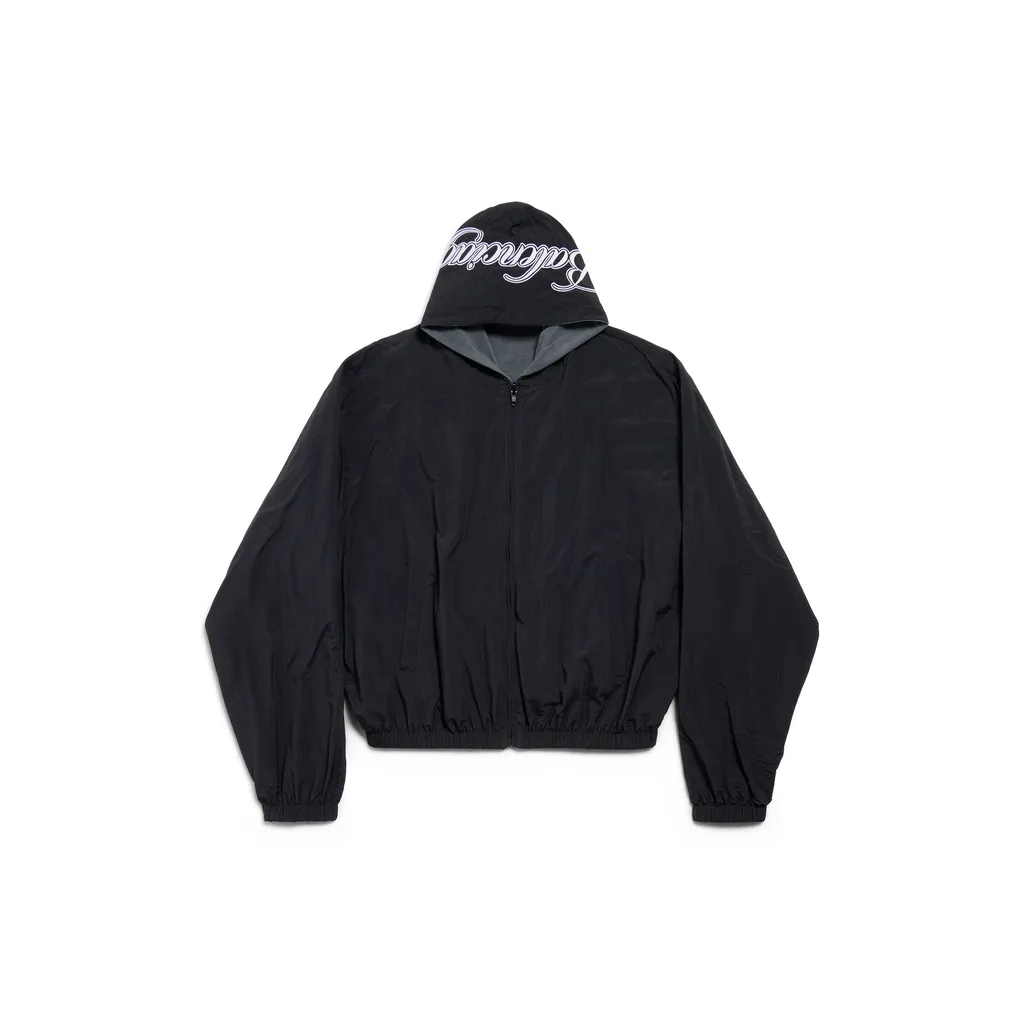 Cursive Reversible Tracksuit Jacket