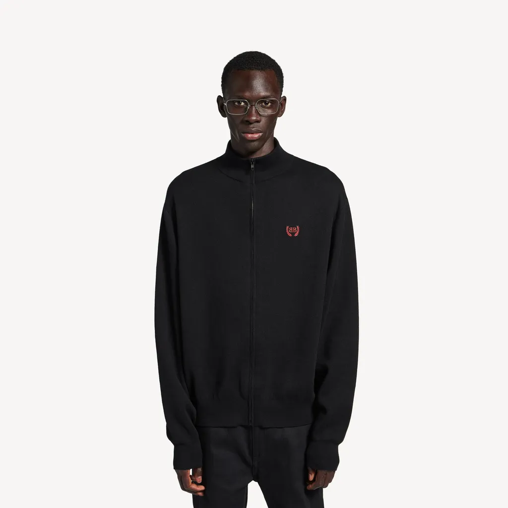 Laurel Classic Zip-Up Sweater