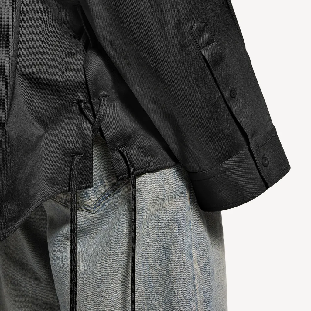 Lace-Up Shirt