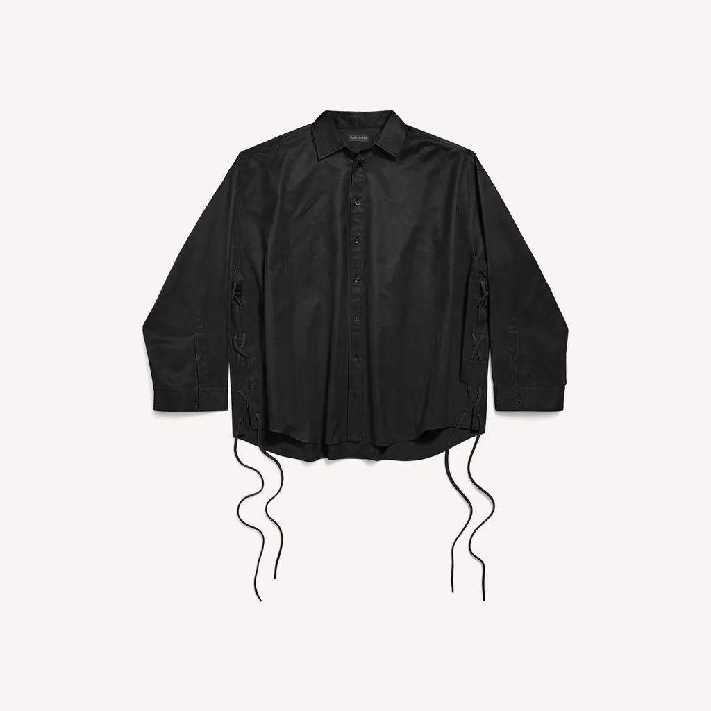 Lace-Up Shirt