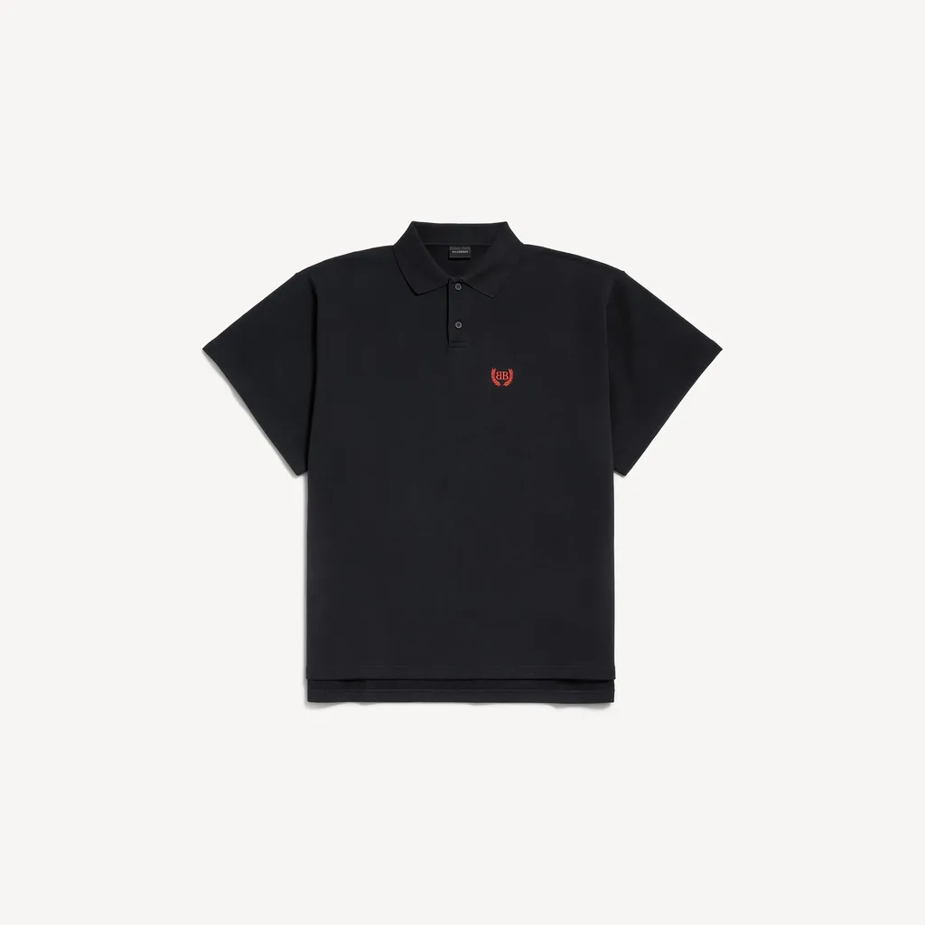 Laurel Classic Short Sleeve Oversized Polo