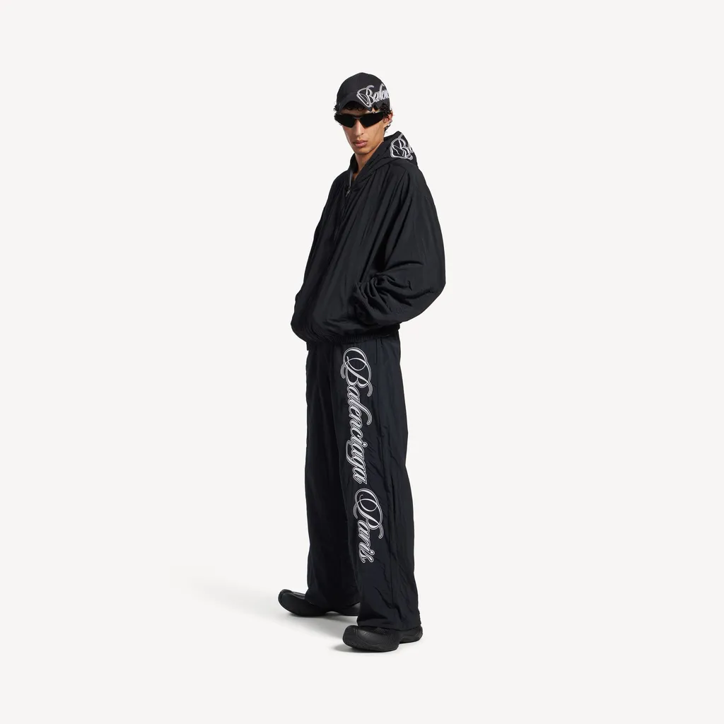 Cursive Reversible Tracksuit Pants