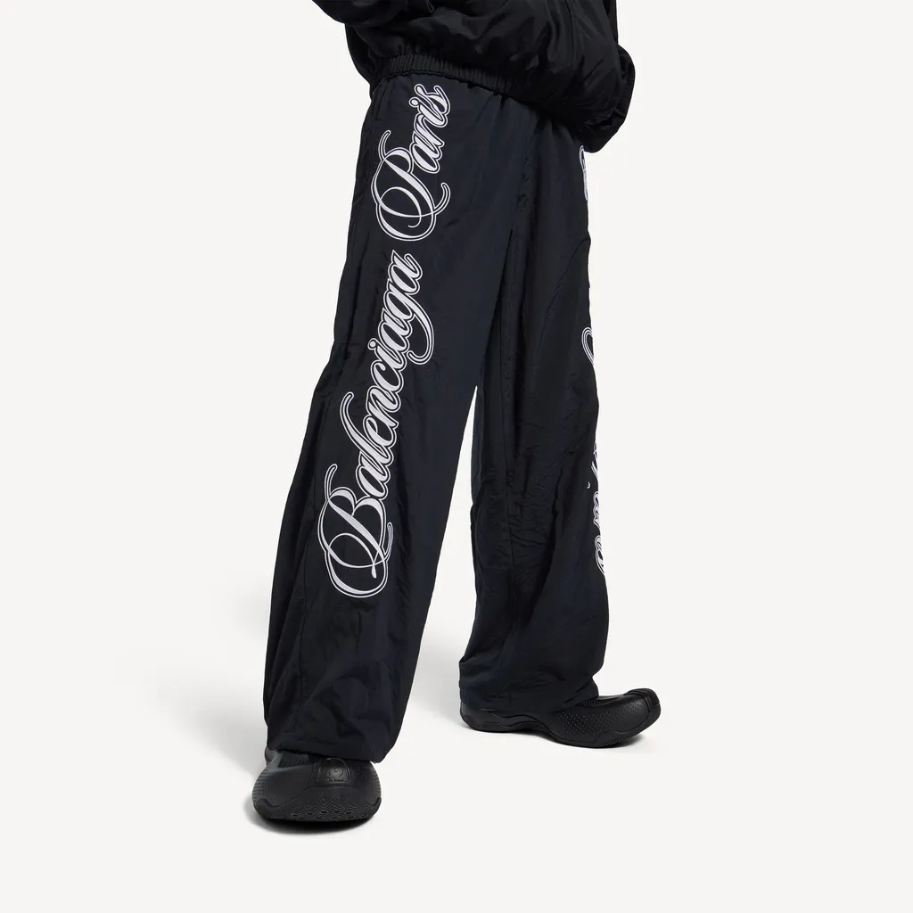 Cursive Reversible Tracksuit Pants