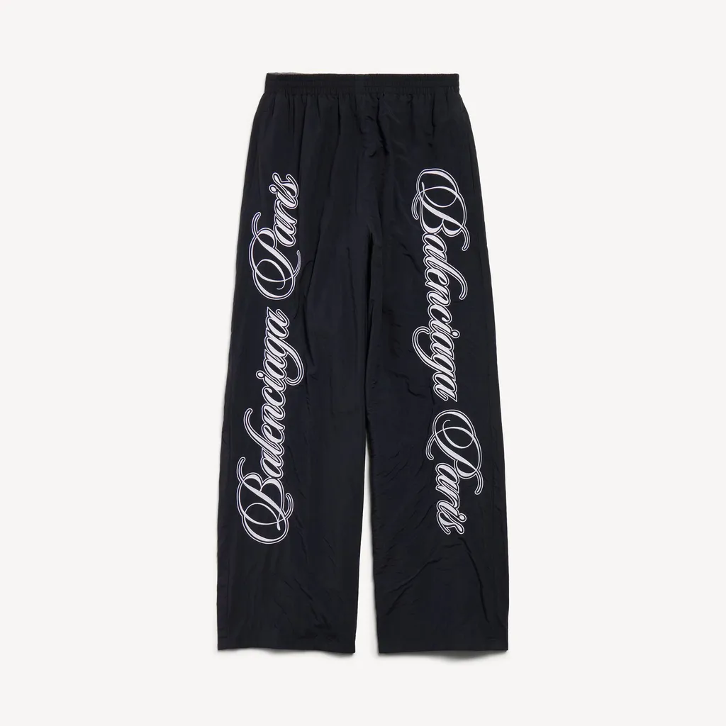 Cursive Reversible Tracksuit Pants