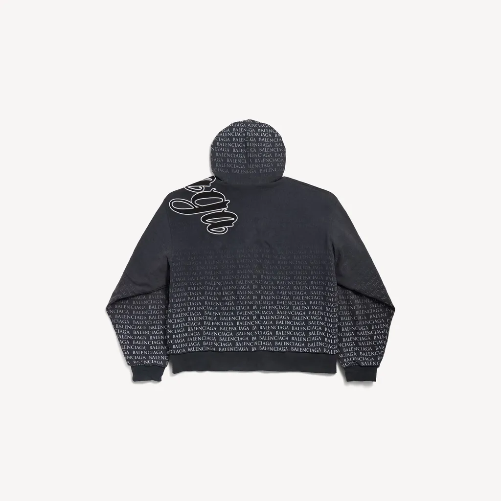 Big B Oversized Zip-Up Hoodie