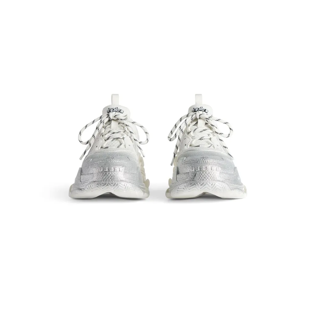 Triple S Glitter Spray Sneaker