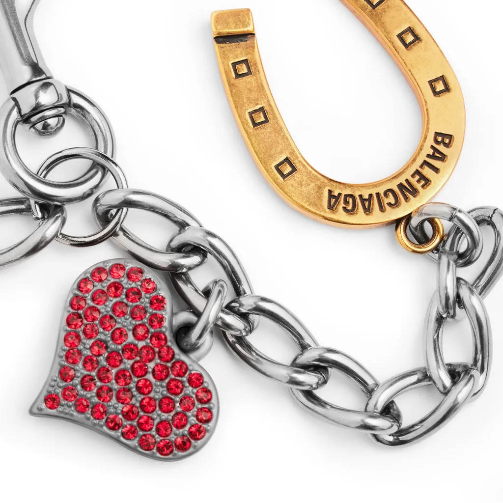 Horseshoe Charm Keychain