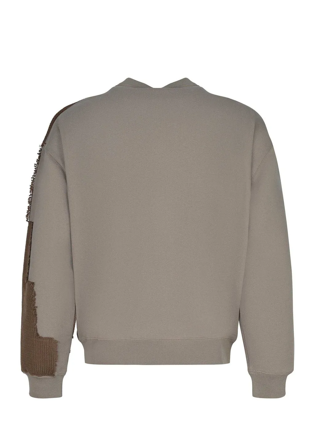 Embroidered Knit Sweatshirt