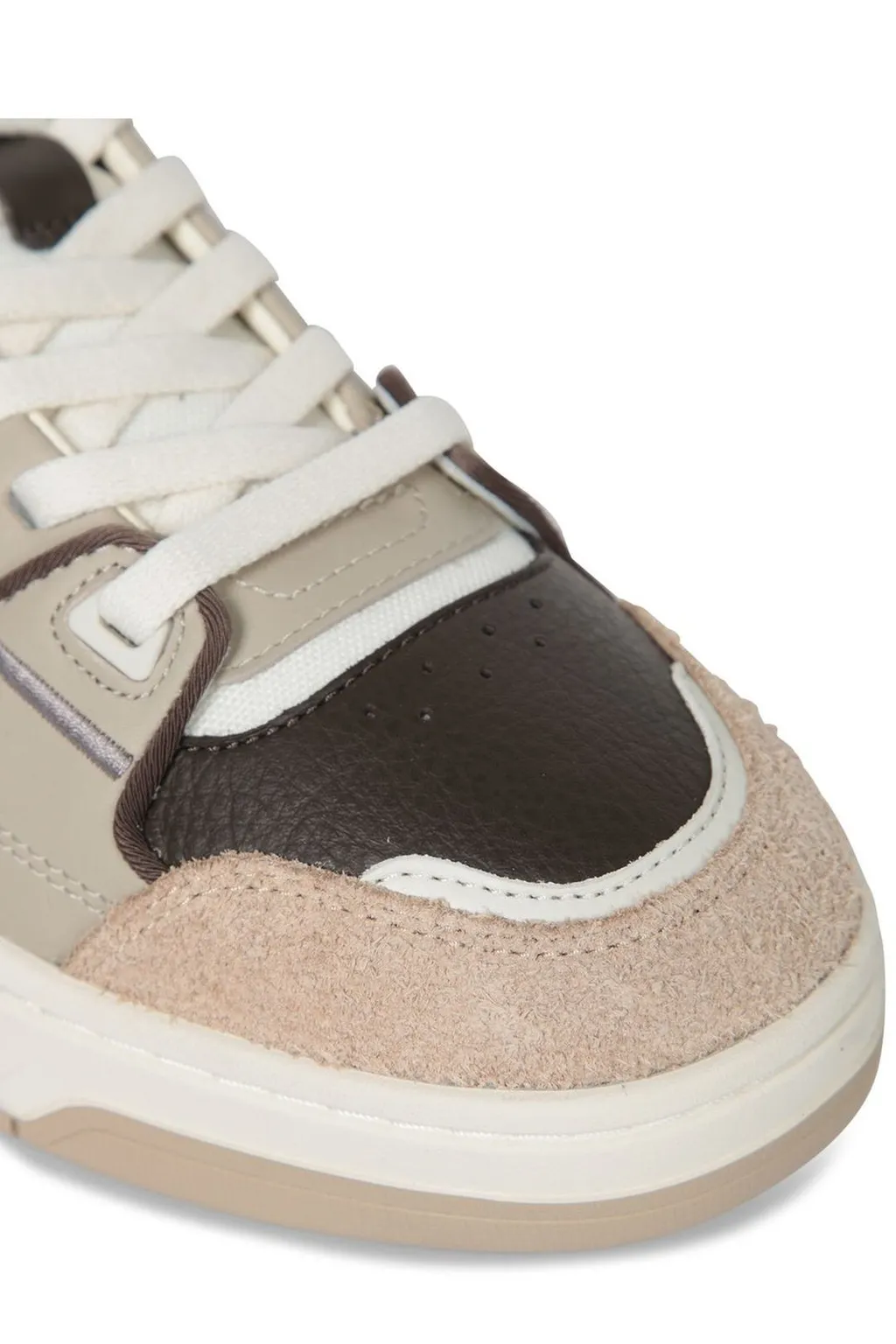 Panelled Low-Top Sneakers