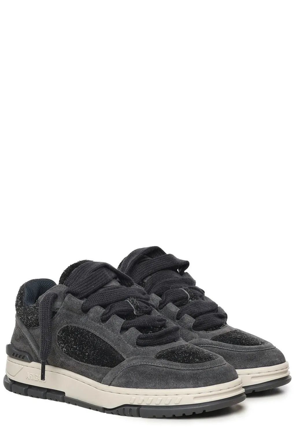 Suede Lace-Up Sneakers