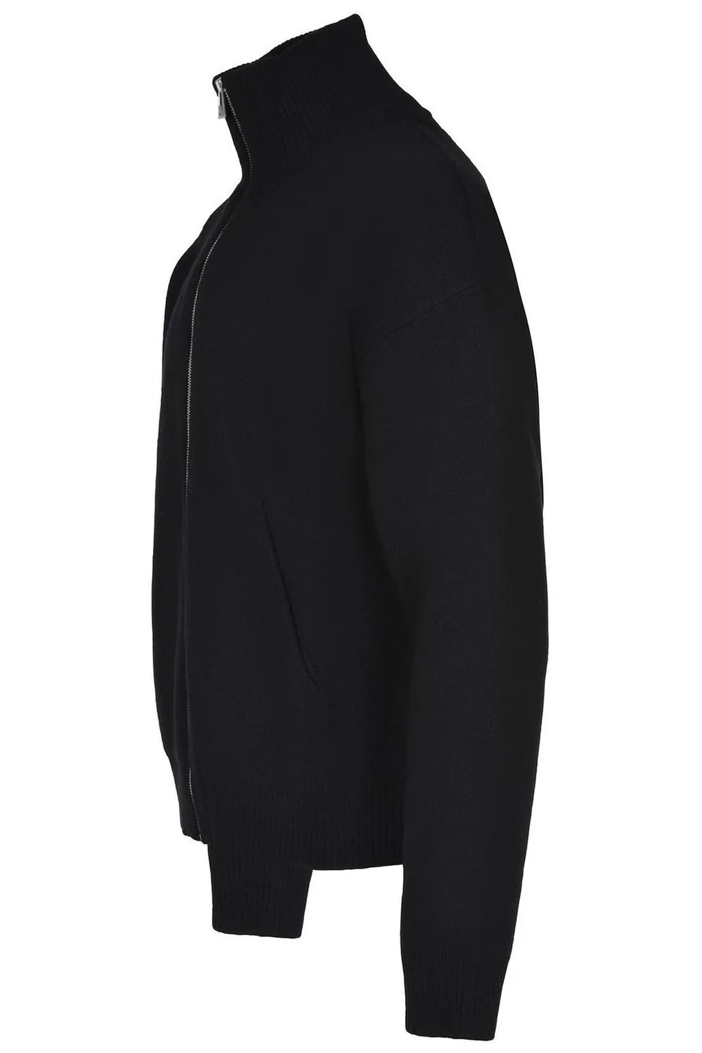 Ribbed Collar Jacket
